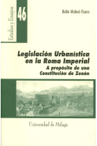 Legislación urbanística en la Roma Imperial. A propósito de una Constitución de Zenón