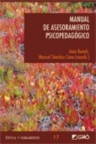 Manual de asesoramiento  psicopedagógico