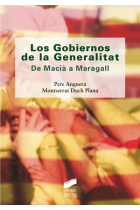 Los Gobiernos de la Generalitat. De Macià a Maragall