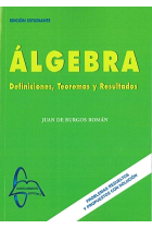 Álgebra. Definiciones, teoremas y resultados