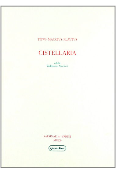 Cistellaria. Testo latino