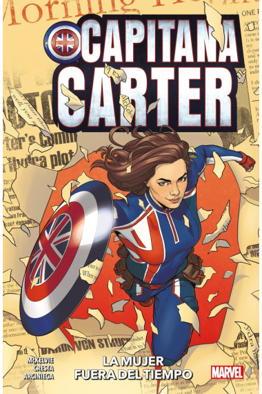 100% Marvel capitana carter