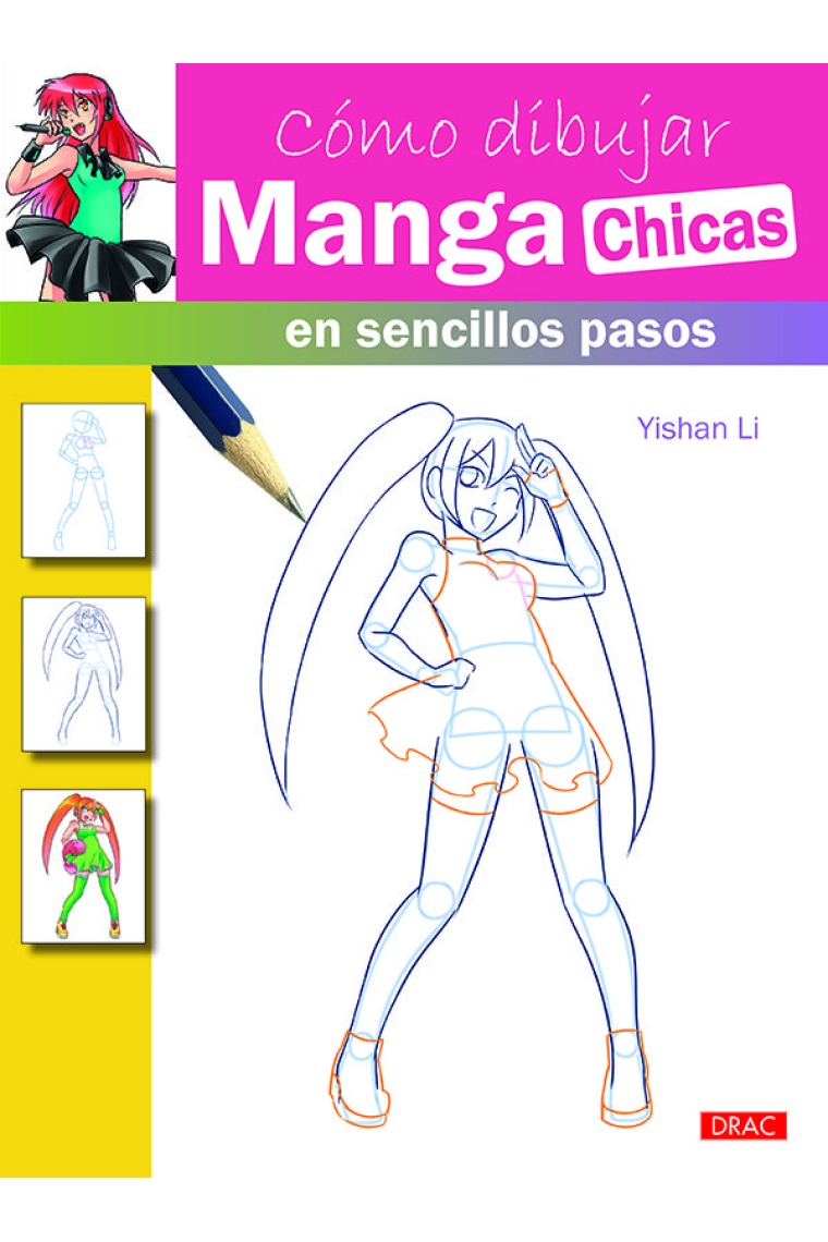 Cómo dibujar Manga chicas en sencillos pasos