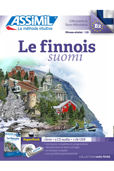 Le finnois. Superpack (Livre + 3 CD Audio + Clé USB)