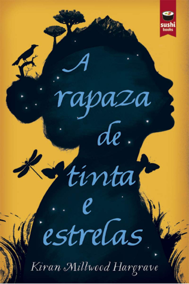 A rapaza de tinta e estrelas