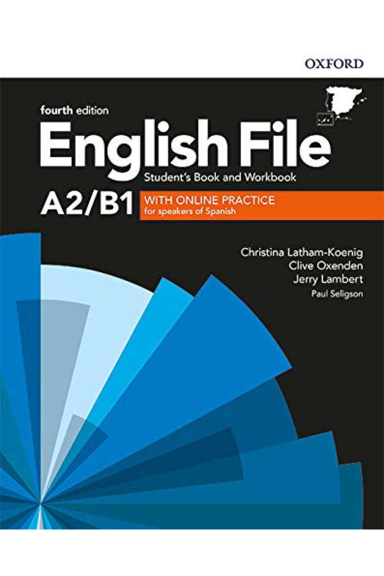 English File 4th edition - A2/B1 - Pre-Intermediate - Student's Book + Workbook with Key Pack