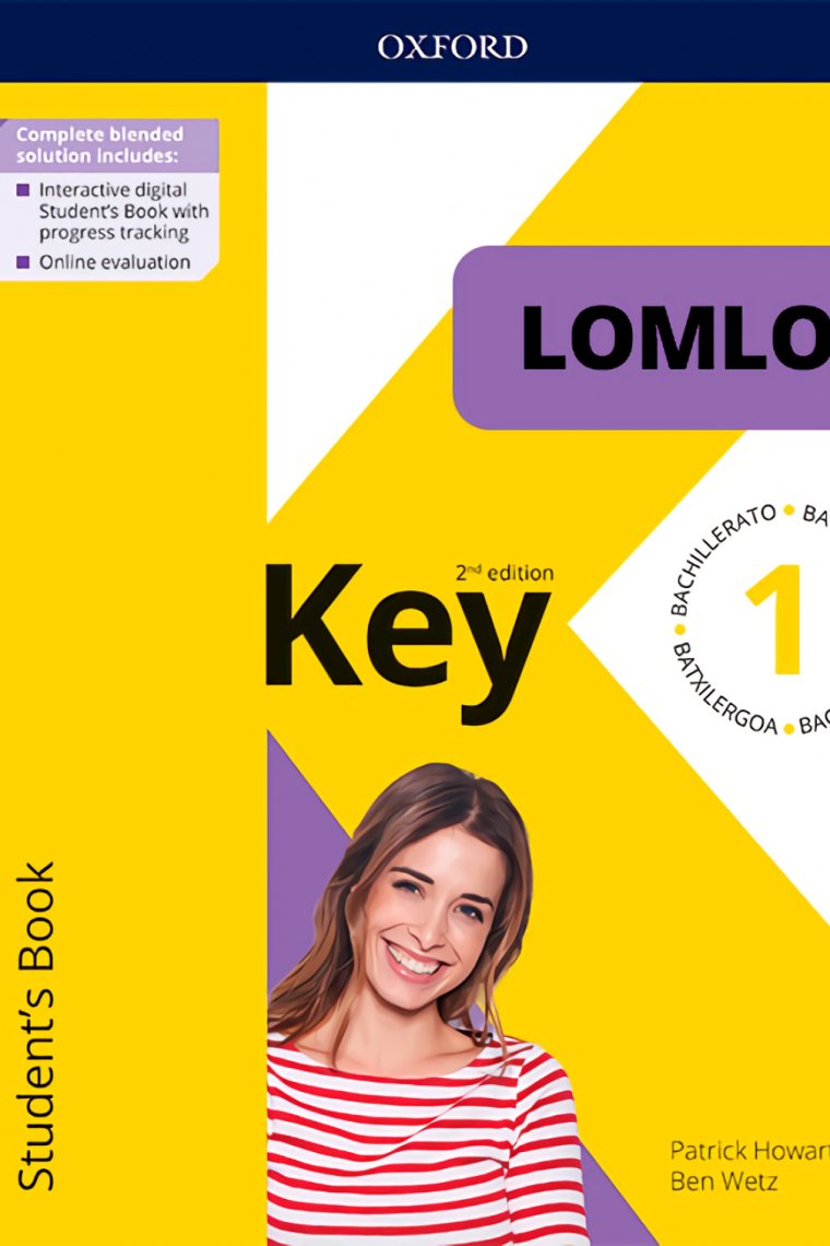 Key To Bachillerato 2Ed 1. Student's Book. LOMLOE Pack