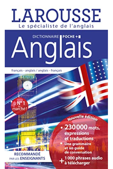 Larousse dictionnaire poche plus Anglais