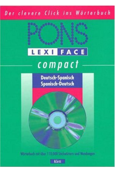 Pons Lexi Face Compact. Deutsch-Spanisch/Spanisch-Deutsch. CD. 110.000 Stichworter und Wendungen