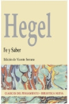 Fe y saber : o la filosofía de la reflexión de la subjetividad en el totalidad de sus formas como filosofía de Kant, Jacobi y Fichte