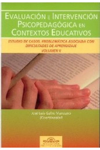 Evaluación e intervención psicopedagógica en contextos educativos. Volumen II