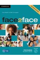 Face2face for Spanish Speakers. 2n Ed. Intermediate Pack (Student's Book with DVD-Rom + Spanish Speakers Handbook with CD + Workbook with Key)