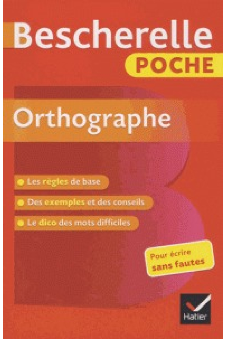 Bescherelle poche Orthographe