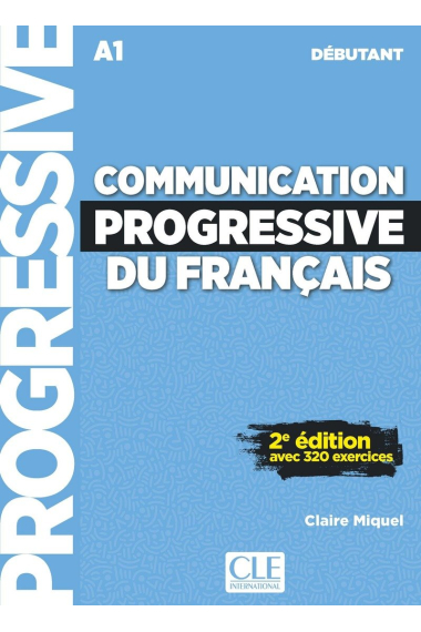 Communication progressive du français - Niveau débutant - Livre + CD - 2ème édition - Nouvelle couverture