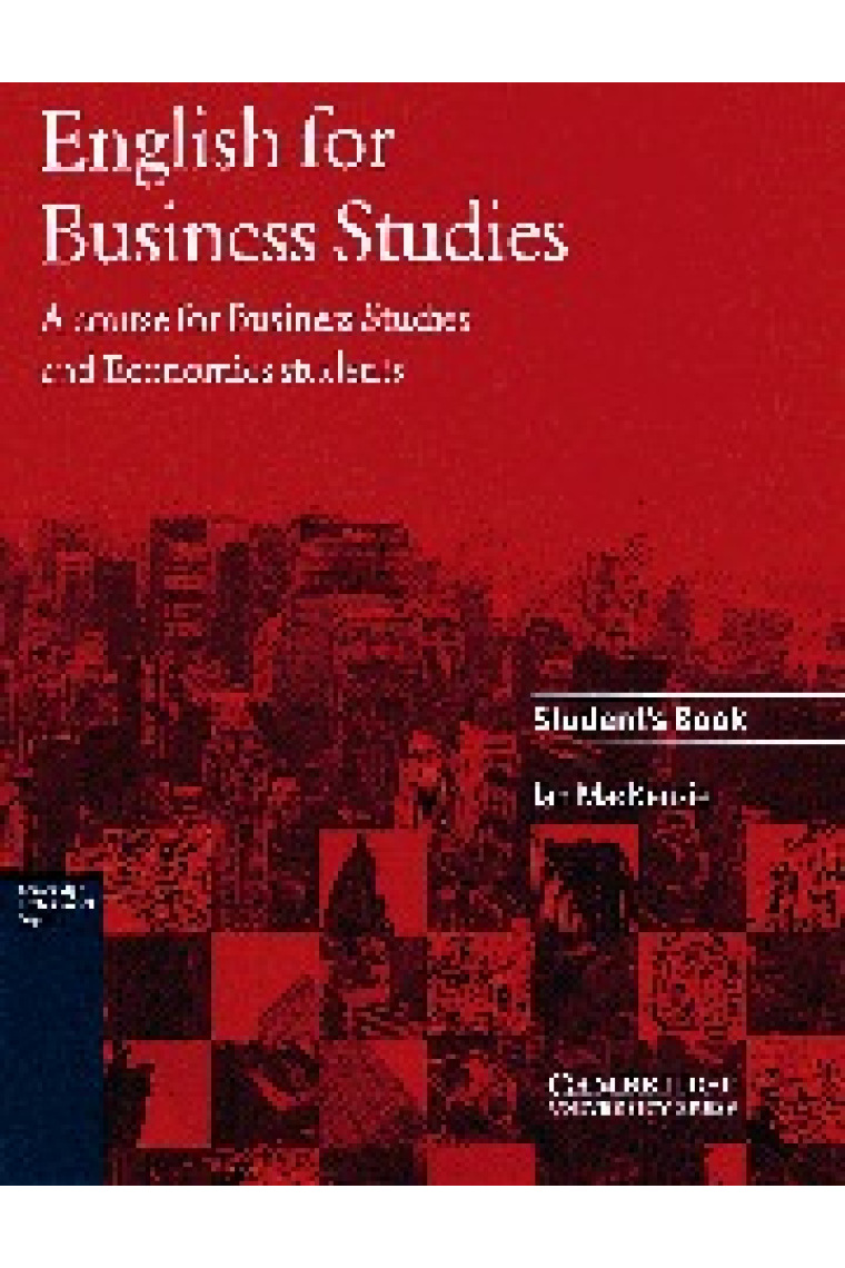 English for business studies. A course for business studies and economics students. Student's book