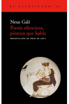 Poesía silenciosa, pintura que habla. De Simónides a Platón: la invención del territorio artístico