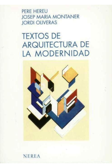 Textos de arquitectura de la modernidad