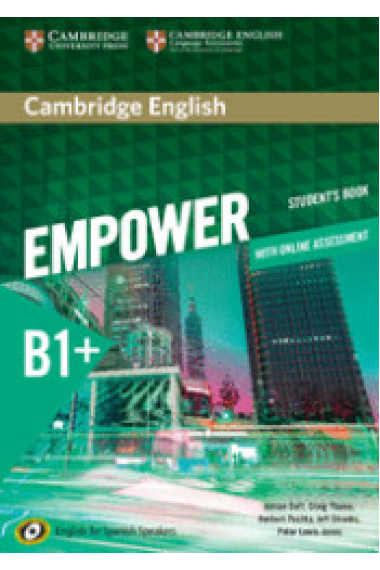 Cambridge English Empower Intermediate B1+ for Spanish Speakers. Student's Book