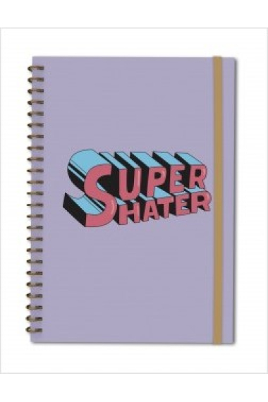 Libreta A5 Tapa Dura Moderna de Pueblo Super Hater