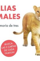 Familias animales. Juego de memoria de tres. Busca las tres cartas de cada familia