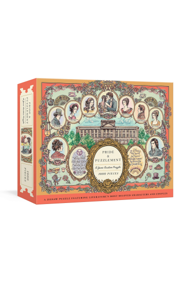 Pride and Puzzlement: A Jane Austen Puzzle: A 1000-Piece Jigsaw Puzzle Featuring Literature's Most Beloved Characters and Couples: Jigsaw Puzzles for Adults