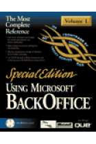 Using Microsoft Backoffice