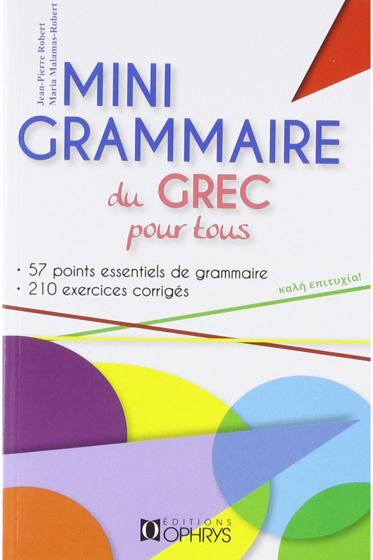 Mini grammaire du grec pour tous