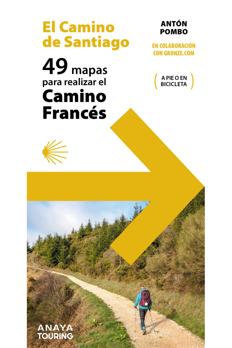 49 Mapas para realizar el Camino de Santiago. Camino Francés (desplegables)