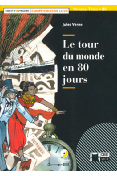 LE TOUR DU MONDE EN 80 JOURS+CD L&E COMP VIE