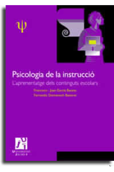 Psicología de la instrucció. L'aprenetatge dels continguts escolars