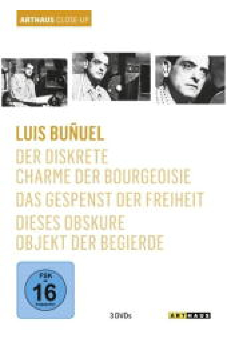 Luis Buñuel, 3 DVDs