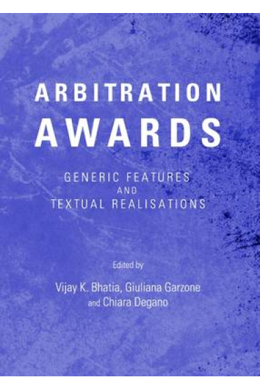 Arbitration Awards: Generic Features and Textual Realisations