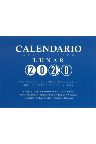 Calendario Astrológico lunar 2020