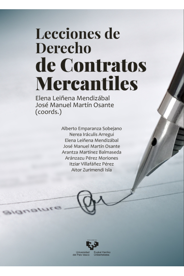 Lecciones de Derecho de contratos mercantiles