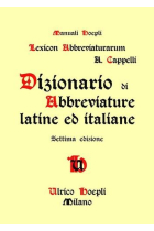 Dizionario di abbreviature latine ed italiane (Lexicon Abbreviaturarum)