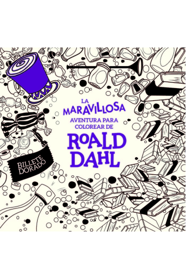 La maravillosa aventura para colorear de Roald Dahl