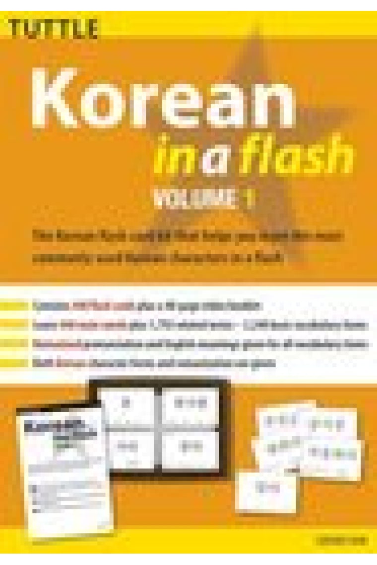 Korean in a flash Volume 1