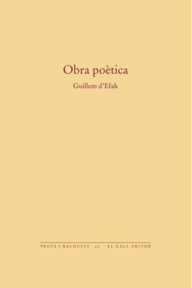 Obra poètica