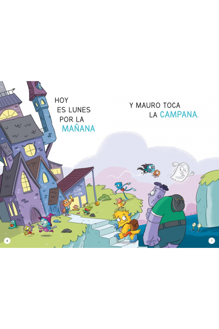 Aprende a leer en la escuela de monstruos 1. La mascota más grandota