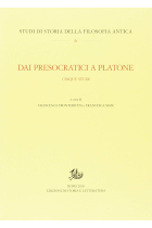 Dai presocratici a Platone: Cinque studi