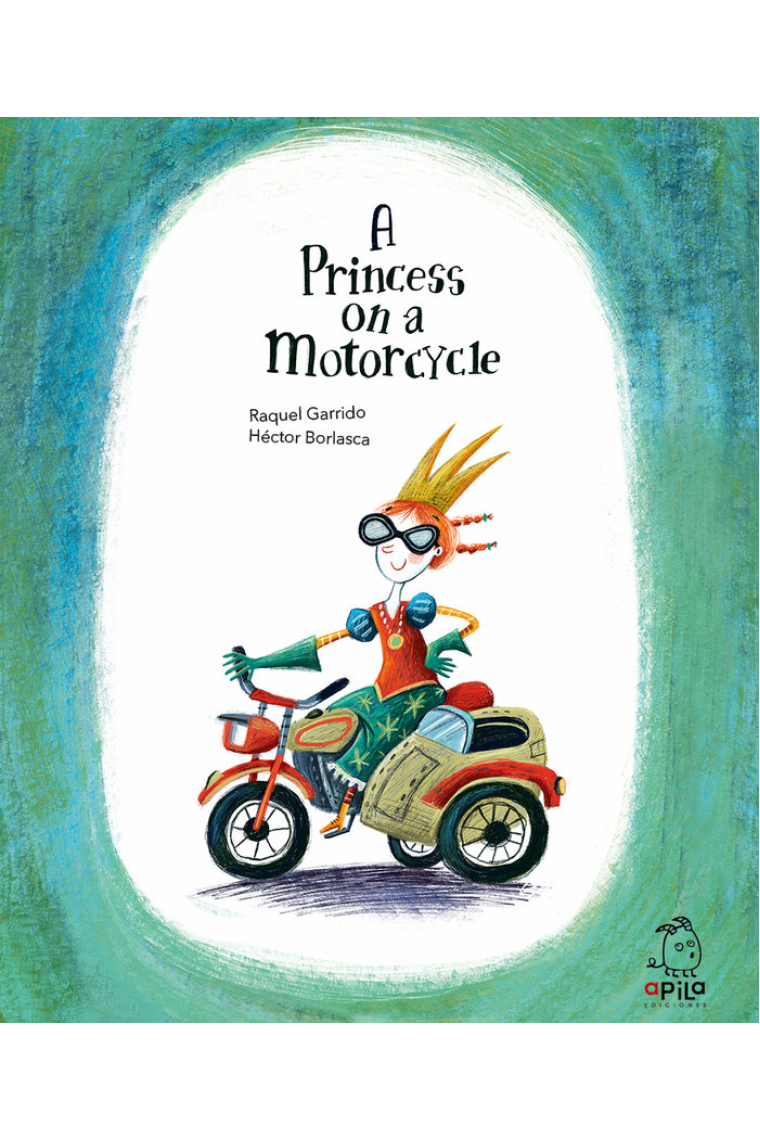 A PRINCESS ON A MOTORCYCLE