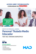 PERSONAL TITULADO MEDIO EDUCADOR GRUPO II DE LA COMUNIDAD DE