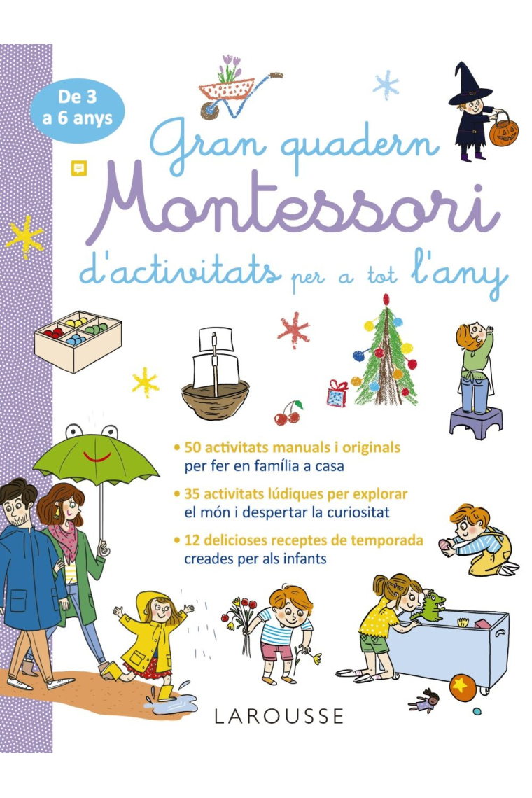 GRAN QUADERN MONTESSORI DACTIVITATS PER A TOT L'ANY