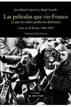 Las películas que vio Franco (y que no todos pudieron disfrutar). Cine en El Pardo, 1946-1975