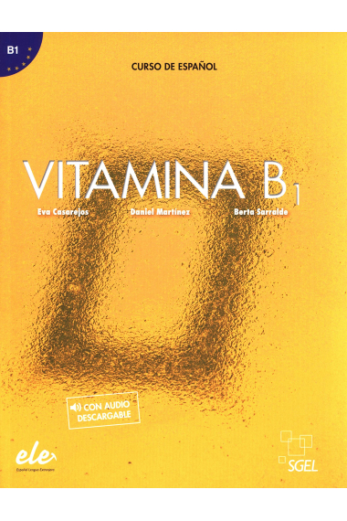 Vitamina B1 Libro del alumno + audio descargable + licencia digital