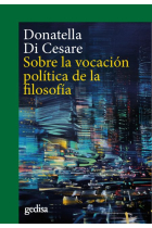 Sobre la vocación política de la filosofía