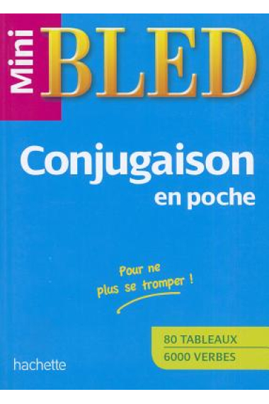 Mini BLED Conjugaison en poche