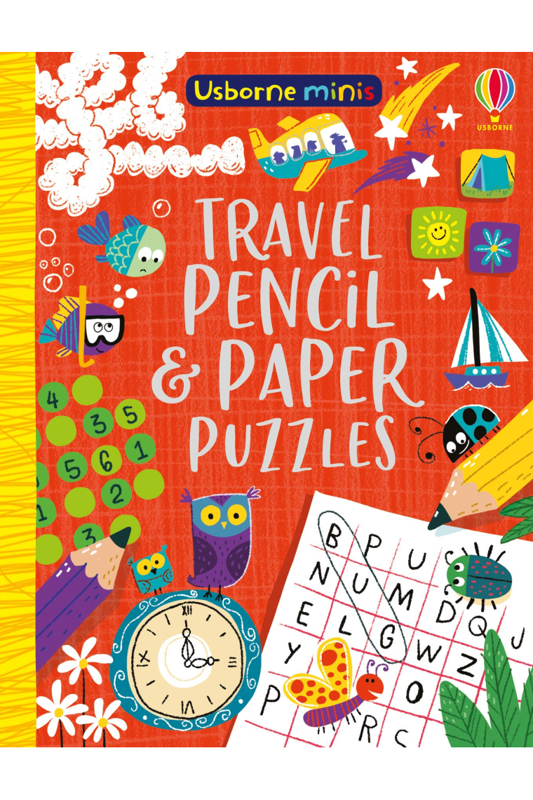 Pencil And Paper Puzzles (Usborne Minis)