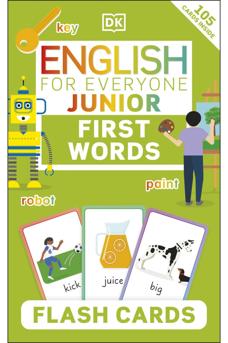 English for Everyone Junior First Words Flash Cards