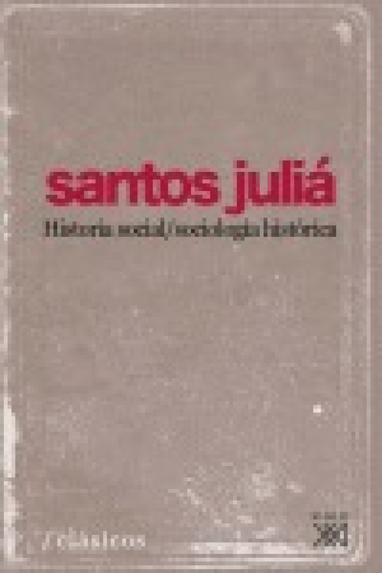 Historia social/Sociología histórica